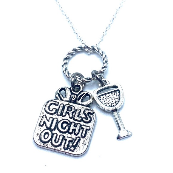 Girls Night Out Charm Necklace - Picture 3 of 5
